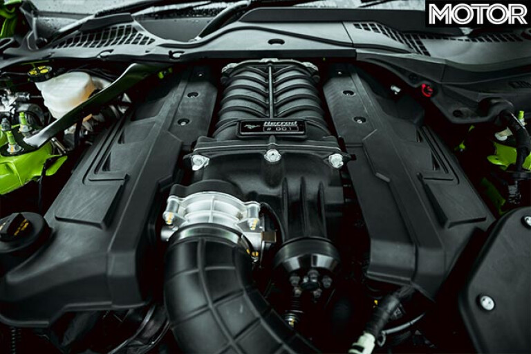 Mustang R-Spec engine