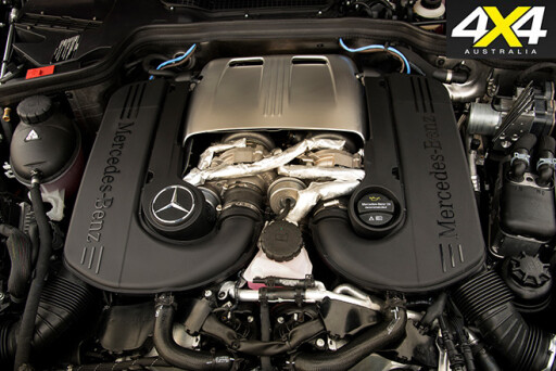 Mercedes-benz g-wagen g500 engine
