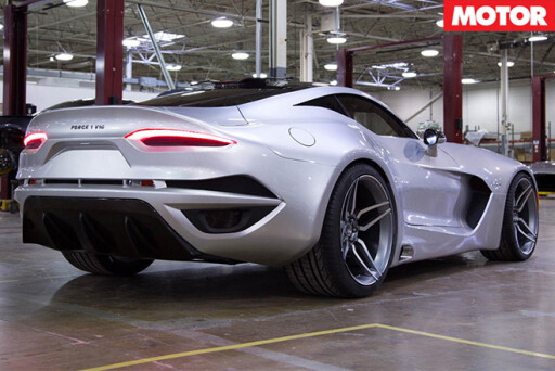 VLF Automotive reveals Force 1 despite protests from Aston Martin rear