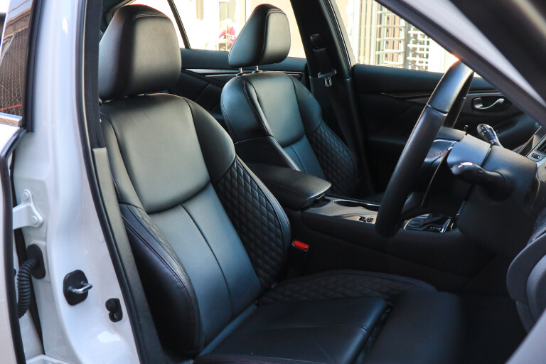 Infiniti Q50 S Red Sport 2019 interior