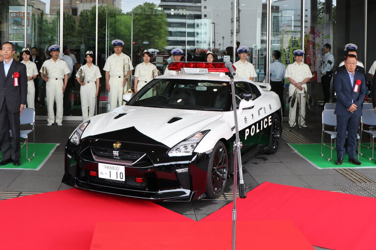 Nissan GT R Japanese patrol fleet
