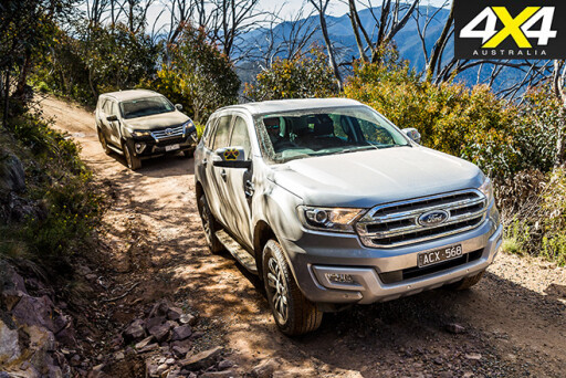 Ford everest and toyota fortuner