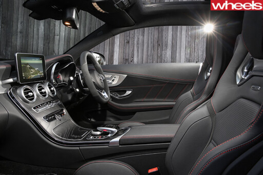 Mercedes -AMG-C43-Coupe -interior