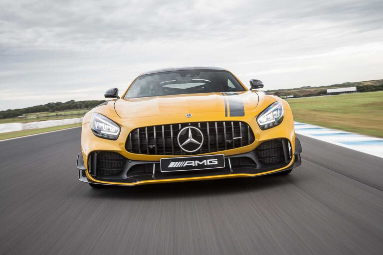 2020 Mercedes-AMG GT R Pro track review.