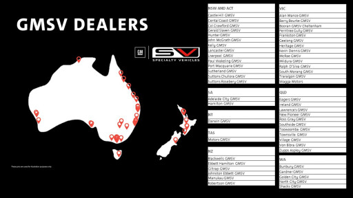GMSV dealers launch in Australia New Zealand