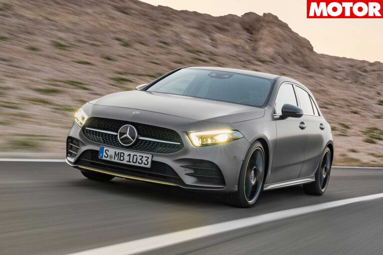 Mercedes AMG A35 electric turbo hatch to debut