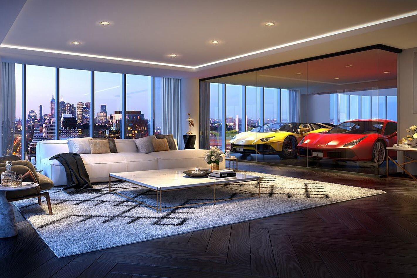 Luxury Sky Garage Apartments Planned For Melbourne Whichcar