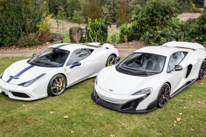 Ferrari 458 Speciale and McLaren 675LT for sale as stunning combo