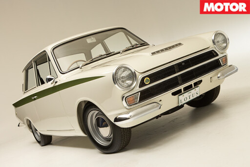 1966 Lotus Cortina front