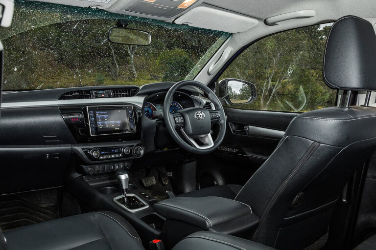 Toyota Hilux interior makes the Canning Stock Route a breeze