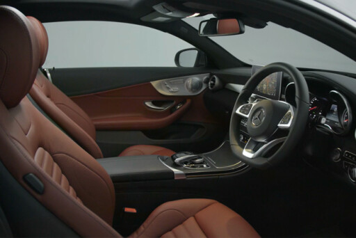 Mercedes-Benz C-Class Coupe interior