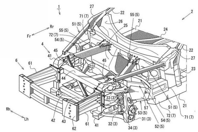 Mazda RX-9 possibility patent