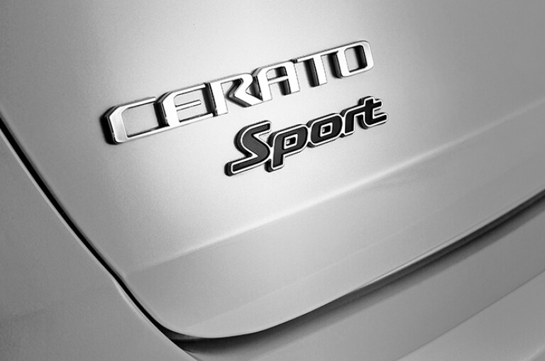 Kia Cerato Sport Badge Jpg