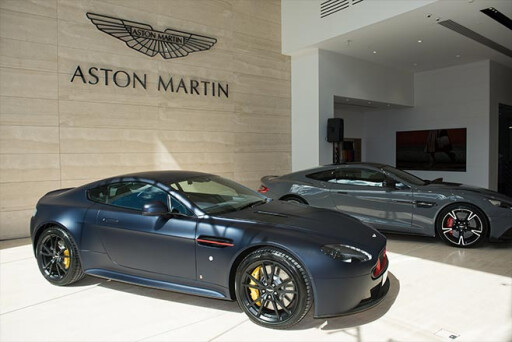 Aston Martin dealership Swan st Melbourne