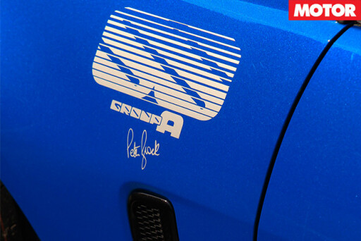 VF Commodore Blue Meanie peter brock