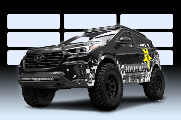 Nitrous-based Hyundai Santa Fe SUV concept