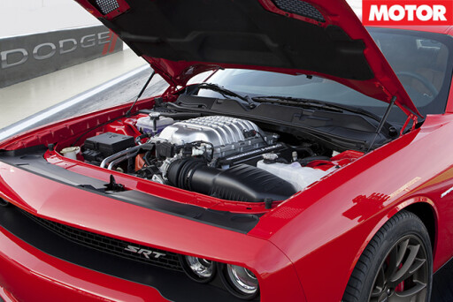 Dodge Challenger SRT engine