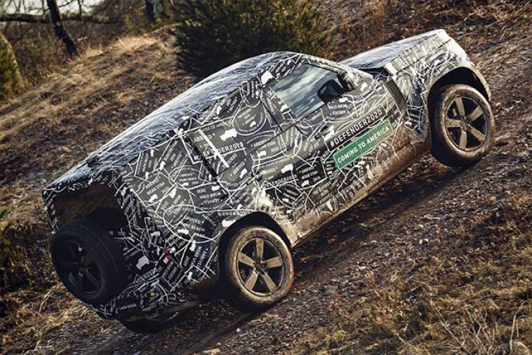2020 Land Rover Defender off-road