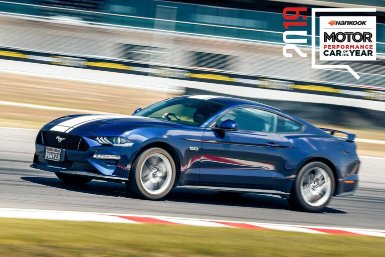Performance Car of the Year 2019 9th place Ford Mustang GT