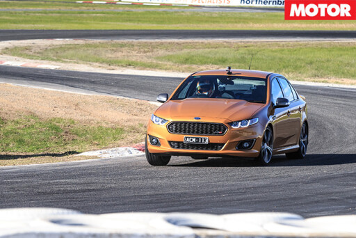 Ford falcon xr8 driving front