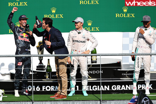 Mark -Webber -and -Daniel -Ricciardo -shoey
