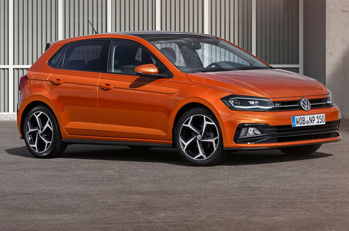 volkswagen polo orange colour