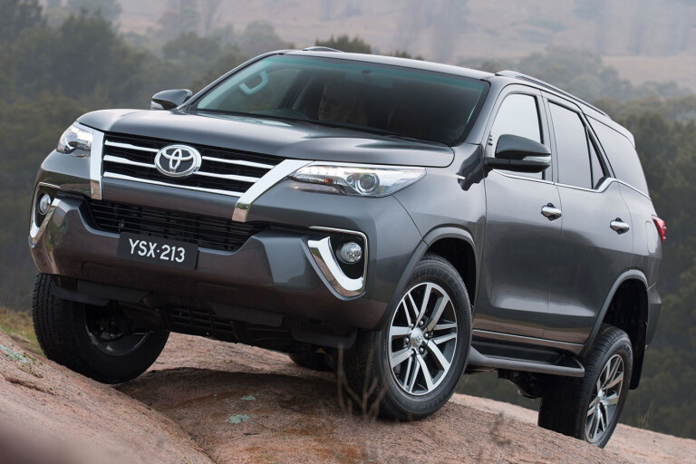 The new Toyota Fortuner off-roader