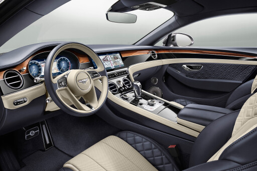 2018 Bentley Continental GT interior