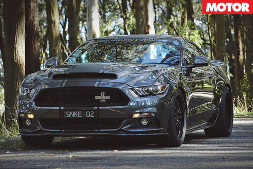 Shelby Mustang Super Snake driving