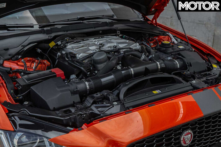 2018 Jaguar XE SV Project 8 Engine Jpg