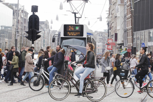 Amsterdam cyclists