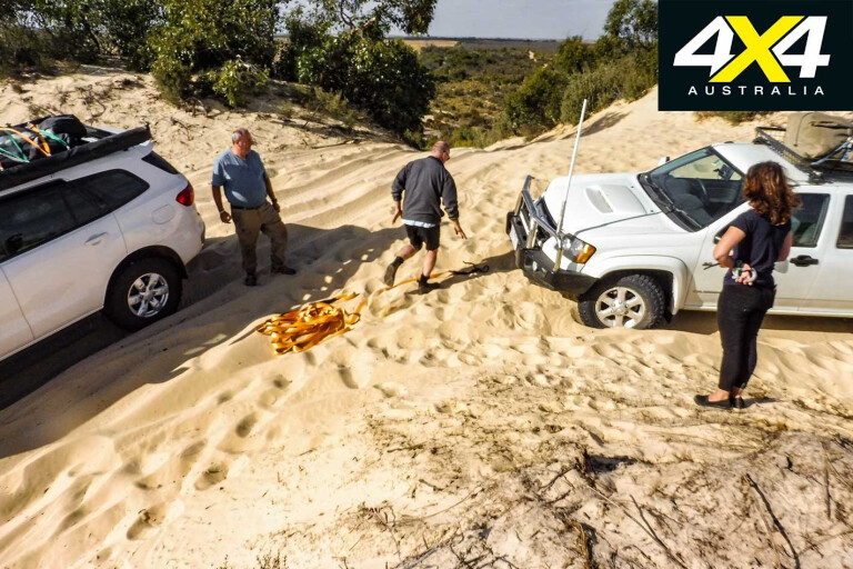 4 X 4 Trip Border Track Vic SA Bogged Down Sand Driving Jpg