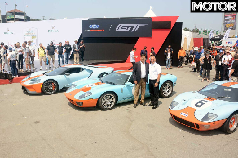 2019 Ford GT Heritage Edition Gulf GT 40 Line Up Jpg