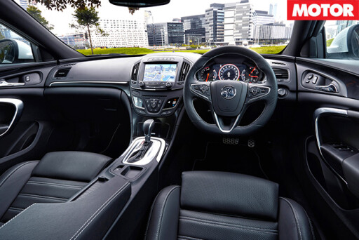 Holden Insignia VXR interior