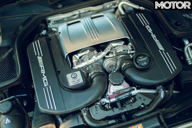 Mercedes AMG C 63 S Coupe Engine Jpg