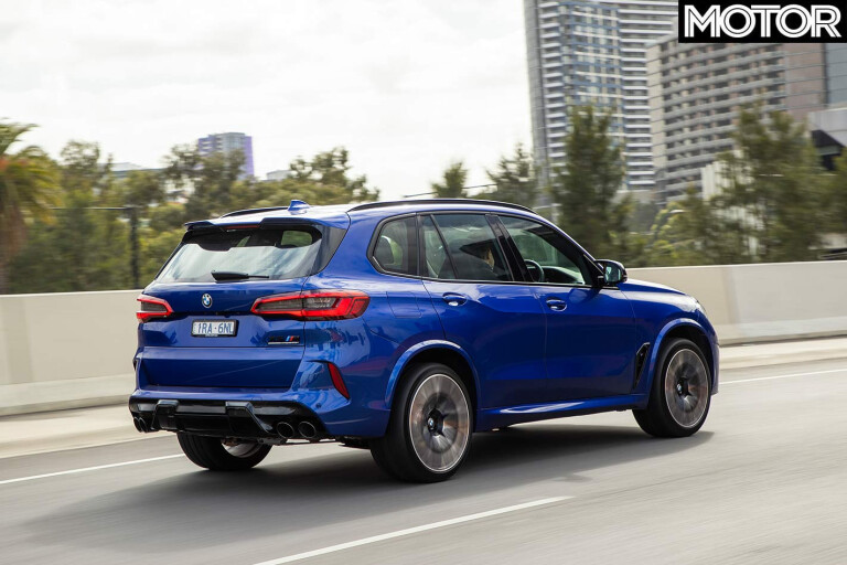 BMW X5M Competition onroad