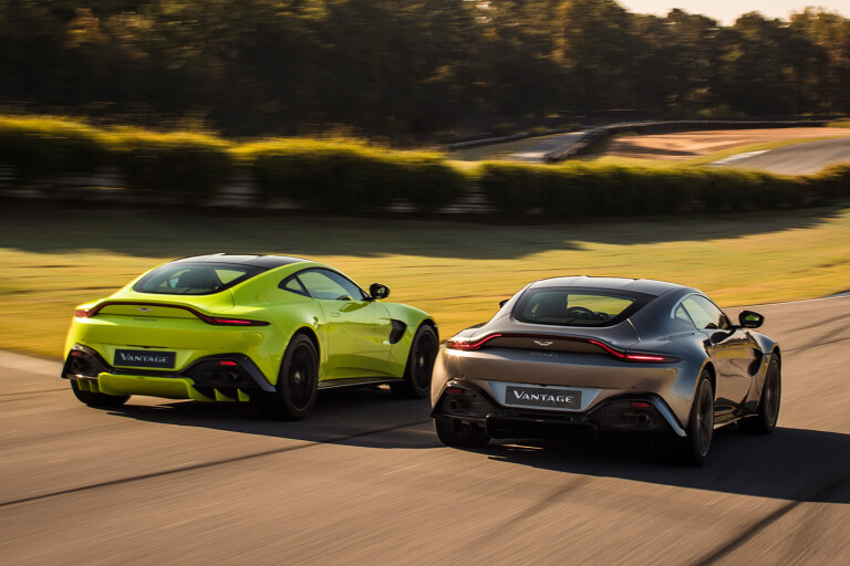 Aston Martin Vantage Duo Rear Rolling Jpg