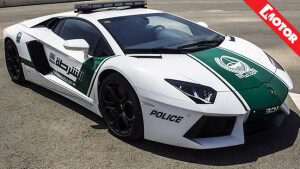 The Dubai police force has added a Lamborghini Aventador to its fleet,