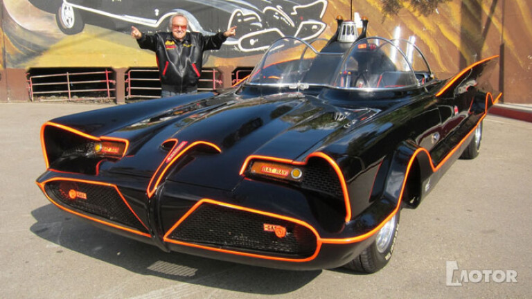George Barris and the original Batmobile