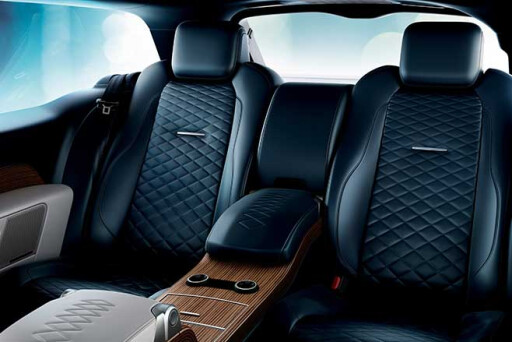 Range Rover SV Coupe rear seats