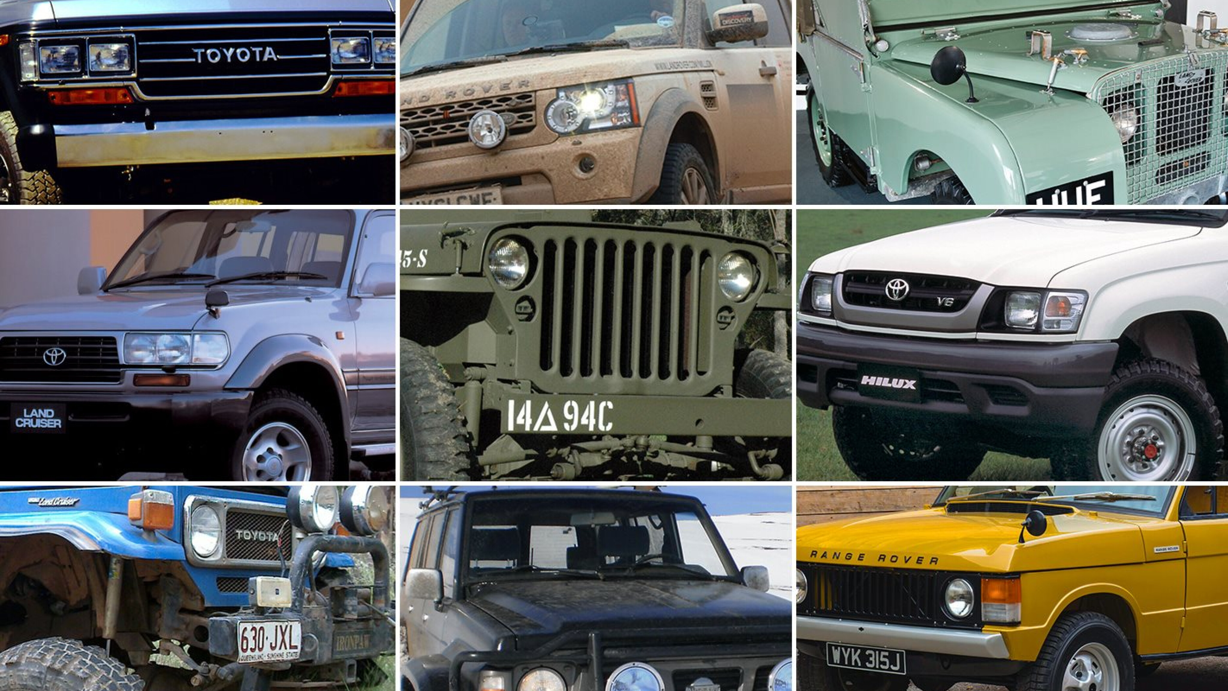 The 10 greatest 4x4s of all time