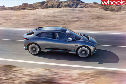 Jaguar -i Pace -driving -side -rear