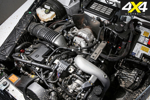 2017 Mercedes-Benz W461 G300 engine