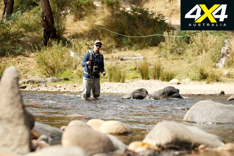 Victorian High Country 4 X 4 Adventure Series River Fishing Jpg