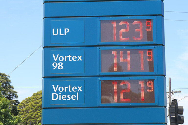 Fuel pump prices