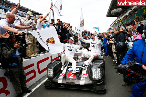 Porsche -Le -Mans -Car -team -with -care