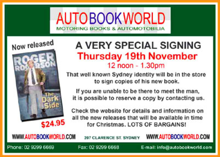 Roger Rogerson book signing