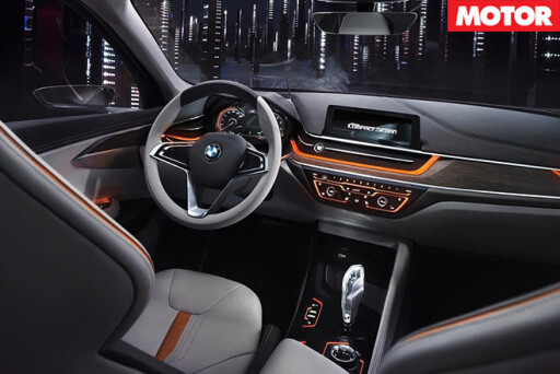 BMW Compact Sedan Concept interior