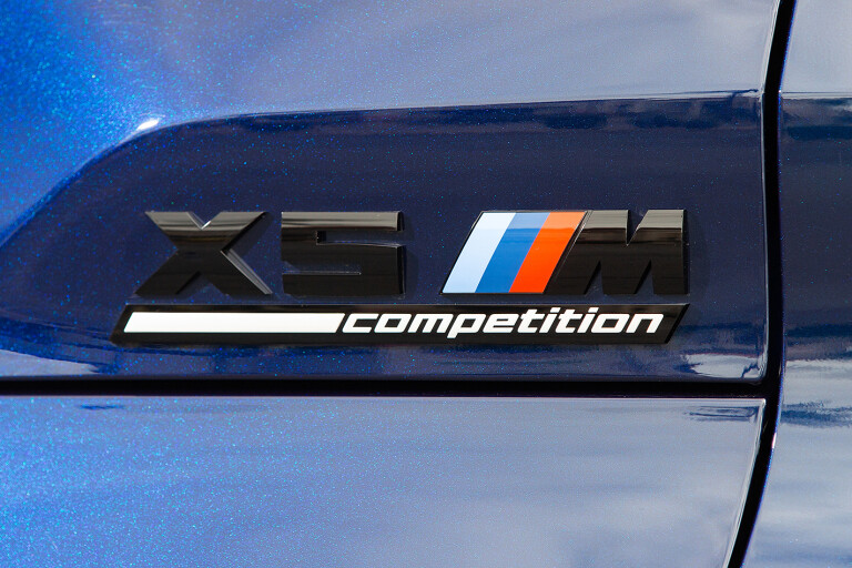 2020 BMW X5M Badge