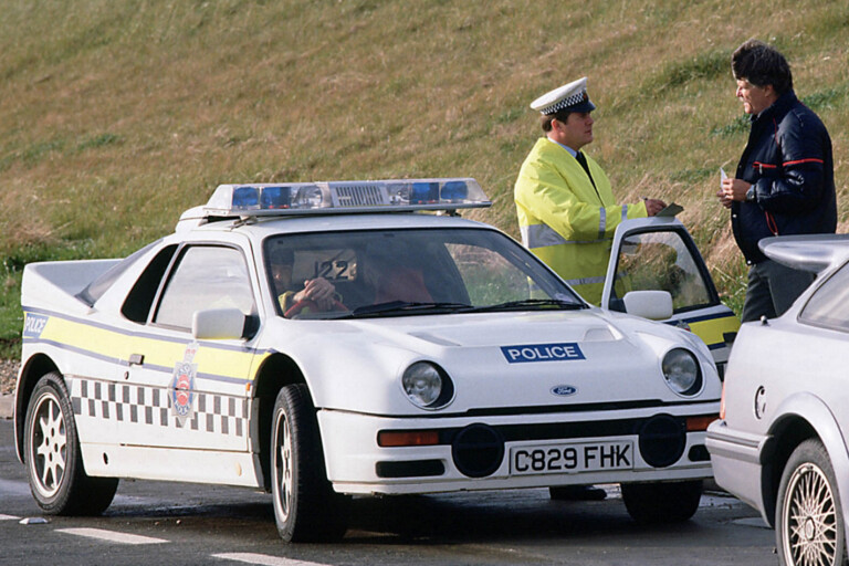 Ford RS200 police